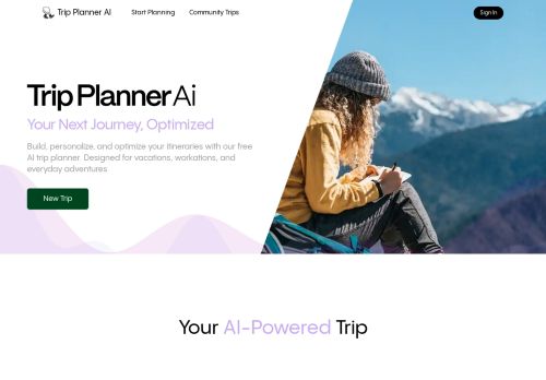 Trip Planner AI ⎸ 여행 플래너