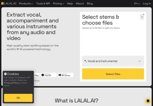 LALAL ⎸ 오디오 개선